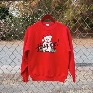 Vintage Hug Me Christmas Sweatshirt